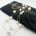 thumbnail image 4 of Collier de Perles à Double Couche Collier de Perles Simulées Collier de Fausses Perles pour Femmes, 4 of 9