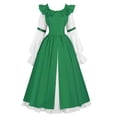 thumbnail image 4 of Dpytoraw Dress For Women Traditional Beer Casual Dirndl Skirt Outfit Women’s Jumpsuit Dress Two-Piece Set, 4 of 5