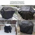 thumbnail image 4 of Barbecue Cover, Outdoor BBQ Cover, Waterproof Plancha Cover, Anti-Dust (145*61*117cm Black) S2024123, 4 of 4