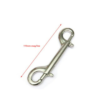 Heavy Duty Carabiner Snap Hook with eyelit 316 Stainless Steel 1.5 to 5.5