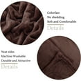 thumbnail image 2 of EVNELE Coffee King Size Blankets, Fuzzy Lightweight Warm Throw Blanket for Couch, Sofa, Pet, Bed, 90 x 108 inch, 2 of 6