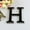 H, variant on Wall Stickers 3D Letters Acrylic Decals Art Mural Home Wall Sticker Design for DIY Decoration