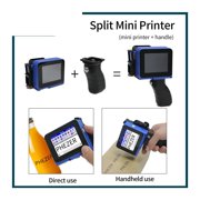 PC12 12.7mm Handheld Mini Printer Portable Printer QR Bar Batch Code Date Number Logo Expiry Handheld Inkjet Printer