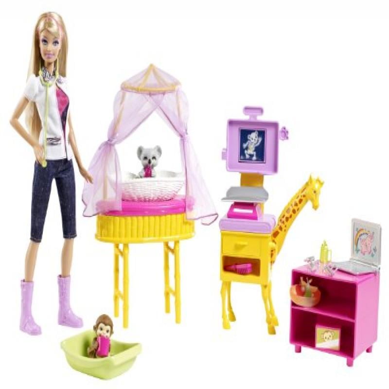 Barbie Mattel Barbie I Can Be Zoo Doctor Playset