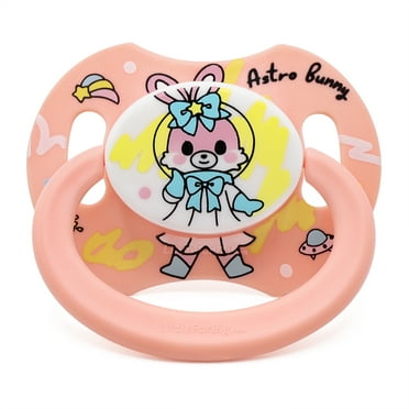 Littleforbig Bigshield Generation-II Adult Sized Pacifier Pink Bunny Pattern