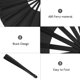 thumbnail image 2 of unbranded 8Ud Abanicos De Plástico Transparentes Para Crear Y Personalizada DIY, 2 of 8