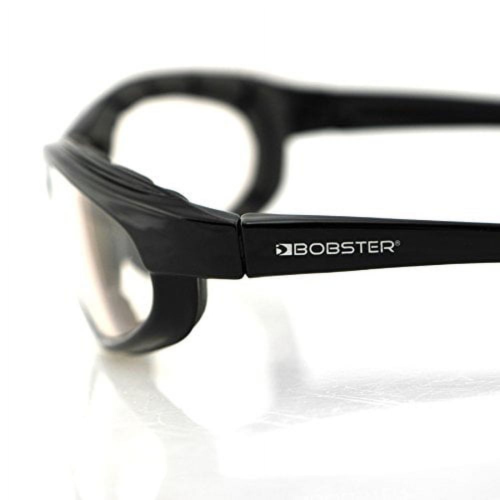 Bobster Efb001 Fat Boy Sunglasses With Black Frame And Antifog Photochromic Lens (Gloss Black) - image 5 of 6