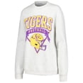 thumbnail image 2 of Women's Established & Co. Ash LSU Tigers Logo Pullover Sweatshirt, 2 of 3