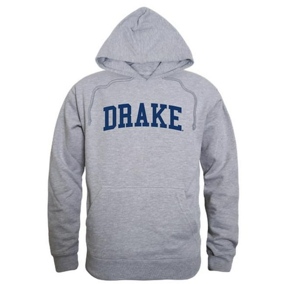 Drake University GameDay Hoodie, Heather Grey - 2XL