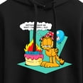 thumbnail image 3 of Garfield - Birthday's Make Me Old - Juniors Cropped Pullover Hoodie, 3 of 5