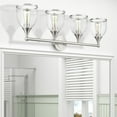 thumbnail image 4 of Livex Lighting - Ashridge - 4 Light Large Bath Vanity-12 Inches Tall and 35.75, 4 of 16