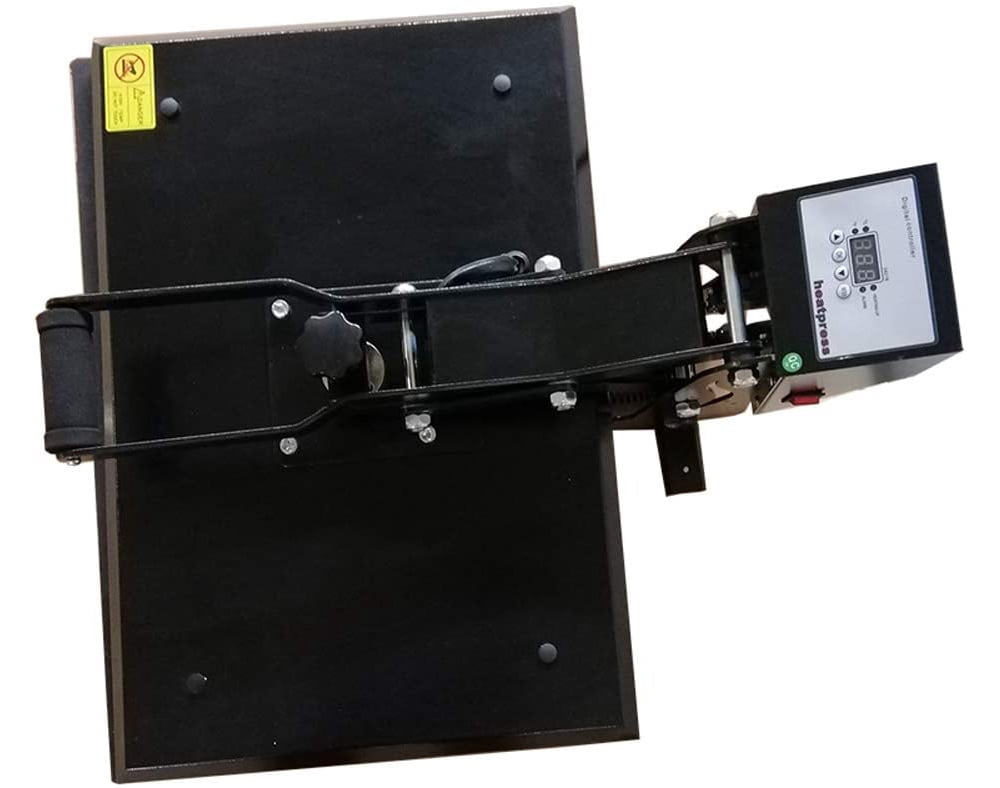 INTSUPERMAI Manual Sublimation Heat Press Machine 16x24 Inch Industrial Clamshell Flat Heat Press Machine