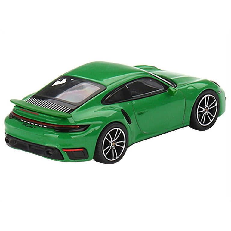 Mini GT Porsche 911 Turbo S - Python Green - Walmart.com
