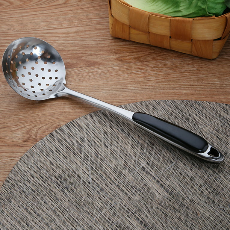 Recommended Cooking Utensils 18/8 Stainless Steel Plump Handle Perfect  Mirror Polish Kitchenware Ladle/Spatula/Skimmer Cookware