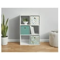 thumbnail image 2 of 6 Cube Storage Organizer, White, 2 of 6