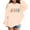 Beige, variant on Tiijoy Toddler Girls Pullover Hoodie Jesus Letter Print Hooded Sweatshirt, Sizes 3-4