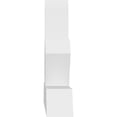 thumbnail image 3 of 84"W x 28"H x 6"D x 6"F, 8/12 Pitch, Saratoga Architectural Grade PVC Gable Bracket, 3 of 8