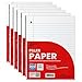 thumbnail image 3 of Notebook Paper, Loose Leaf Paper (6 Pack), Wide Ruled Paper, 10.5? x 8?, Filler Paper, 200 Sheets Per Pack, 60 gsm (6 Pack), 3 of 4