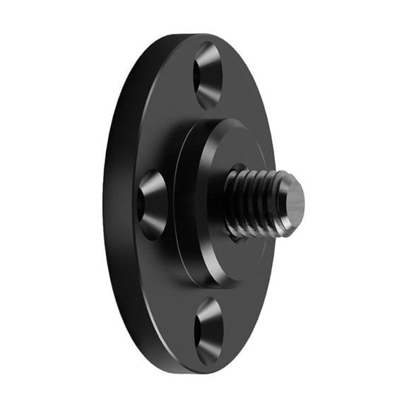 Yammee Universal Aluminum 3/8 Screw Mounting Bracket for Photography Video Studio Equipment