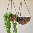 Artificial Hanging Plants Fake Succulents String of Pearls Fake Hanging