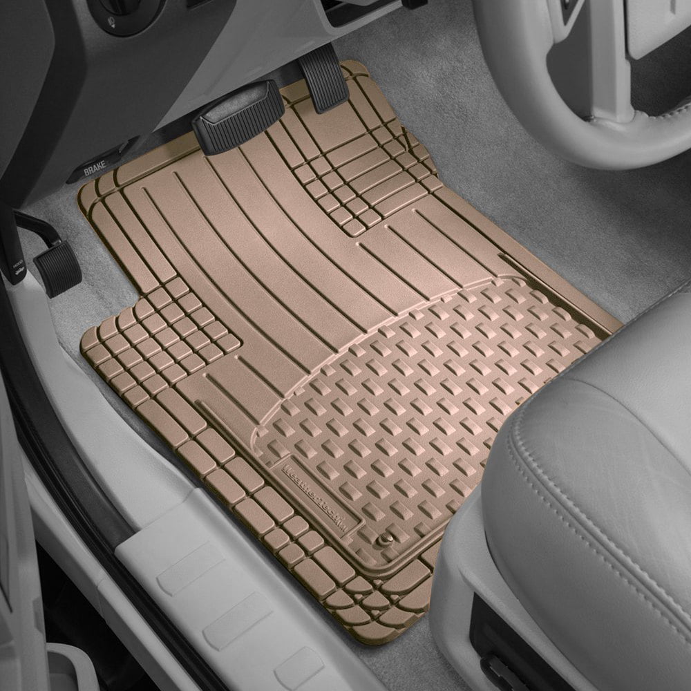 WeatherTech Semi Universal All Weather and Vehicle Trim to Fit Floor Mats -  4-Piece Set Black