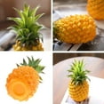 thumbnail image 5 of SPRING PARK Artificial Pineapple Fruit Ornament, Fake Pineapple Display High Simulation Dummy Fruits Vegetables Studio Photo Prop for House Party Decor, 5 of 6