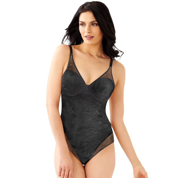 Bali Womens Ultra Light Body Briefer, 38D, Black