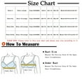 thumbnail image 3 of asdoklhq Sports Bras for Women,Plus Size Wire Free Push Up Hollow Out Bra Underwear, 3 of 7