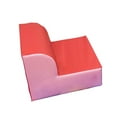 thumbnail image 2 of Children's Factory Library Trio Kids Lounge Chairs, Multicolor (3 Pack), 2 of 8