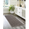 thumbnail image 4 of Sofihas Modern Geometric Design Door Mat Runner Set - 2 Piece Rug Mat Set with Non-Slip, Washable, Entry way Mats in 24x35 and 24x59 Inches. Keep Your Home Clean and Stylish with these Dirt Trappers., 4 of 5