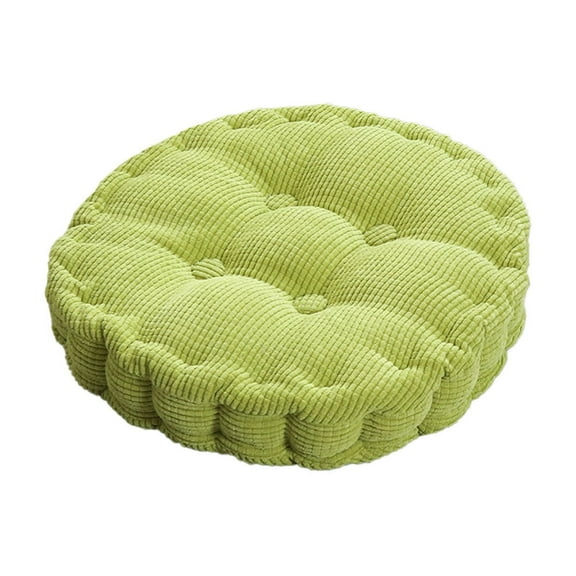 Qholemyo Corduroy Floor Cushion & Mat 2-in-1 - Serves as Floor Pillow, Chair Pillow & Yoga Mat, Suitable for Living Room/Balcony/Tatami, Versatile Seat Cushion