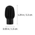 thumbnail image 4 of EeaseCA 8Pcs Silicone Drum Stick Silencers Portable Drum Set Mutes (Assorted Color), 4 of 7