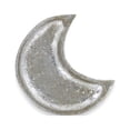 thumbnail image 3 of HomeRoots 483179 7 in. Silver Crescent Metal Handmade Vanity Tray, 3 of 3