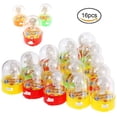 thumbnail image 1 of 16 Pcs Mini Basketball, Pinball Basketball, Mini Shooting Toys, Kids Desktop Toys, Small Toy Basket Throw, Kids Birthday Giveaways, Color: Random Color, 1 of 7