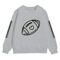 thumbnail image 4 of KPOPLK Boys Fashion Hoodies Kids Long Sleeve Hooded Sweatshirts 5-67 Years(6Y,Grey), 4 of 4