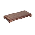 thumbnail image 1 of Rectangular Wooden Display Stand, Teapot Vase Bonsai Base for Home Office Decoration, 1 of 7