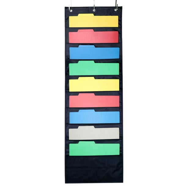 Over The Wall Hanging File Folder Organizer, Storage Pocket Chart