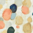 thumbnail image 2 of Vassileva, Silvia 15x15 White Modern Wood Framed Museum Art Print Titled - Painted Pebbles II Boho, 2 of 4