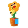 thumbnail image 3 of Simulación Girasol Bailando Saxofón Musical Peluches (Filete Naranja) Sywqhk Libre de BPA, 3 of 8