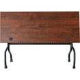 thumbnail image 6 of Lorell, Cherry Flip Top Training Table, 1 Each, 6 of 6