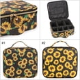 thumbnail image 2 of Daisy Cosmetic Bag Waterproof Makeup Case Cosmetic Organizer Bag Toiletry Case, 2 of 10