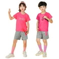 thumbnail image 3 of LUOGENLI Baby Boy Pants 3-6 Months Summer Kids Summer Comfortable Sweat Absorption T Shirt Shorts 2Pc Casual Sports Suit Children's Clothing Baby Boy Pants 18-24 Months Pack 6-7 Years, 3 of 5