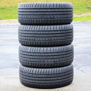 Set of 4 (FOUR) Cosmo MuchoMacho 195/45R16 ZR 84W XL All Season Performance Tires Fits: 2012 Fiat 500 Abarth, 2013-18 Fiat 500 Abarth Cabrio