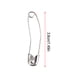 thumbnail image 4 of Qarigey Paquete de 60 alfileres de seguridad de Metal, ropa artesanal DIY, fijación de costura, alfileres de punto para ropa, accesorio para sastre Accesorios de disfraces Qarigey AP010978-00, 4 of 6