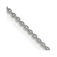 thumbnail image 6 of 925 Sterling Silver 1mm Cable Chain 18 Inch, 6 of 7