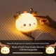 thumbnail image 4 of luz Nocturna para niños - Lámpara de Cervatillo de Silicona Blanda portátil para niños | Lámpara LED de Noche de Ciervo Blando Que Cambia de Color, Luces de Control Remoto/táctil Recargables Ofspeizc LF-0098, 4 of 5