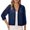Black, variant on RUTAYY Women's Knitted Cardigan 3/4 Sleeve Solid Color Lightweight Comfortable Casual Sweater Daily Wear Holiday Versatile Tops