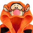 thumbnail image 2 of 2023 Baby Kids Mickey Mouse Hooded Bathrobe Fleece Dressing Gown Boy Girl Sleepwear Nightwear-9192339824707 Yellow Tiger 3-4 Years, 2 of 4