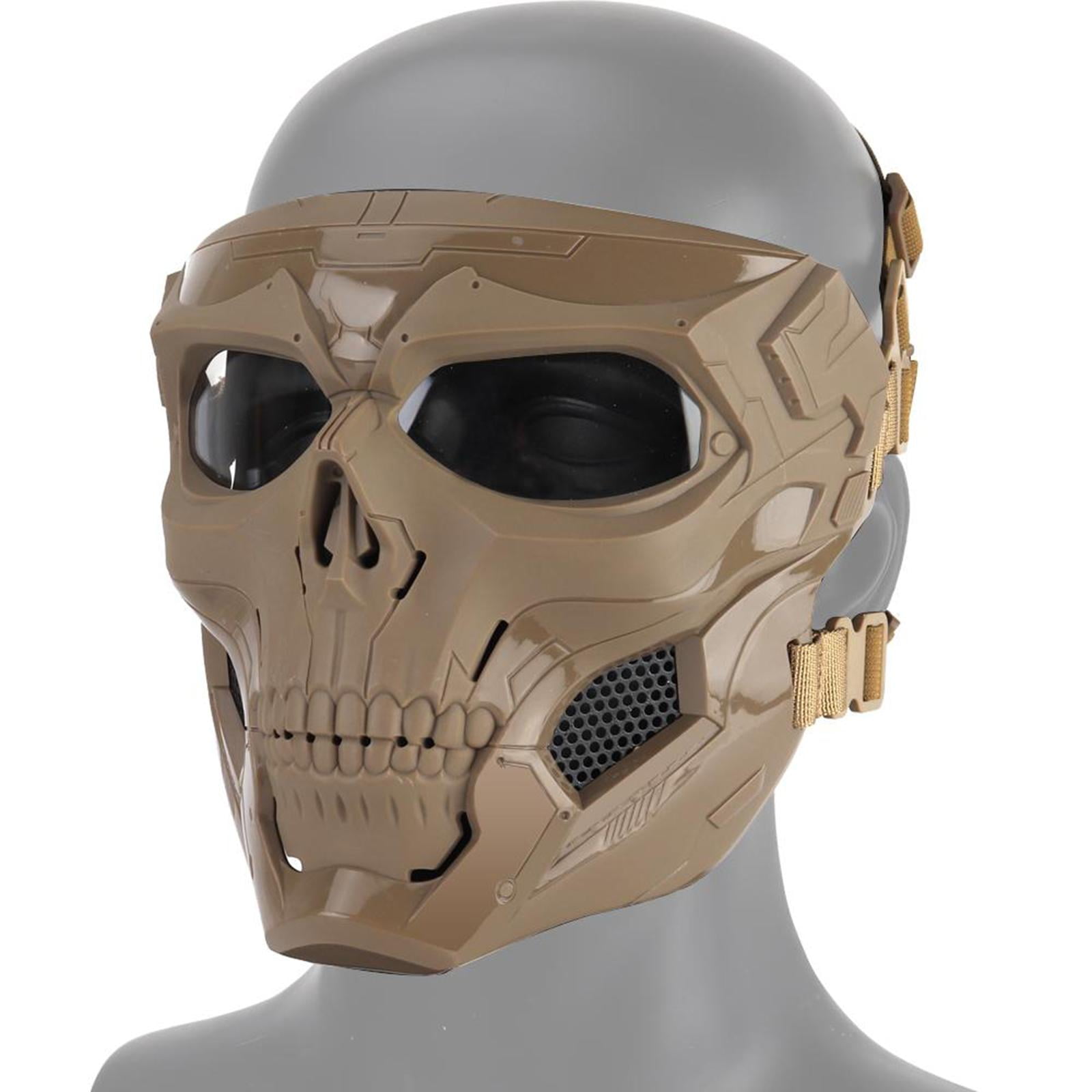 Halloween Details about   Mask Full Face Masks Skull Skeleton with Goggles Impact Resistant 
