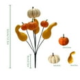 thumbnail image 2 of Halloween Desktop Ornament Decorative Picks with Pumpkins and Eyeball Floral for Centerpiece Home 2PCS, 2 of 3